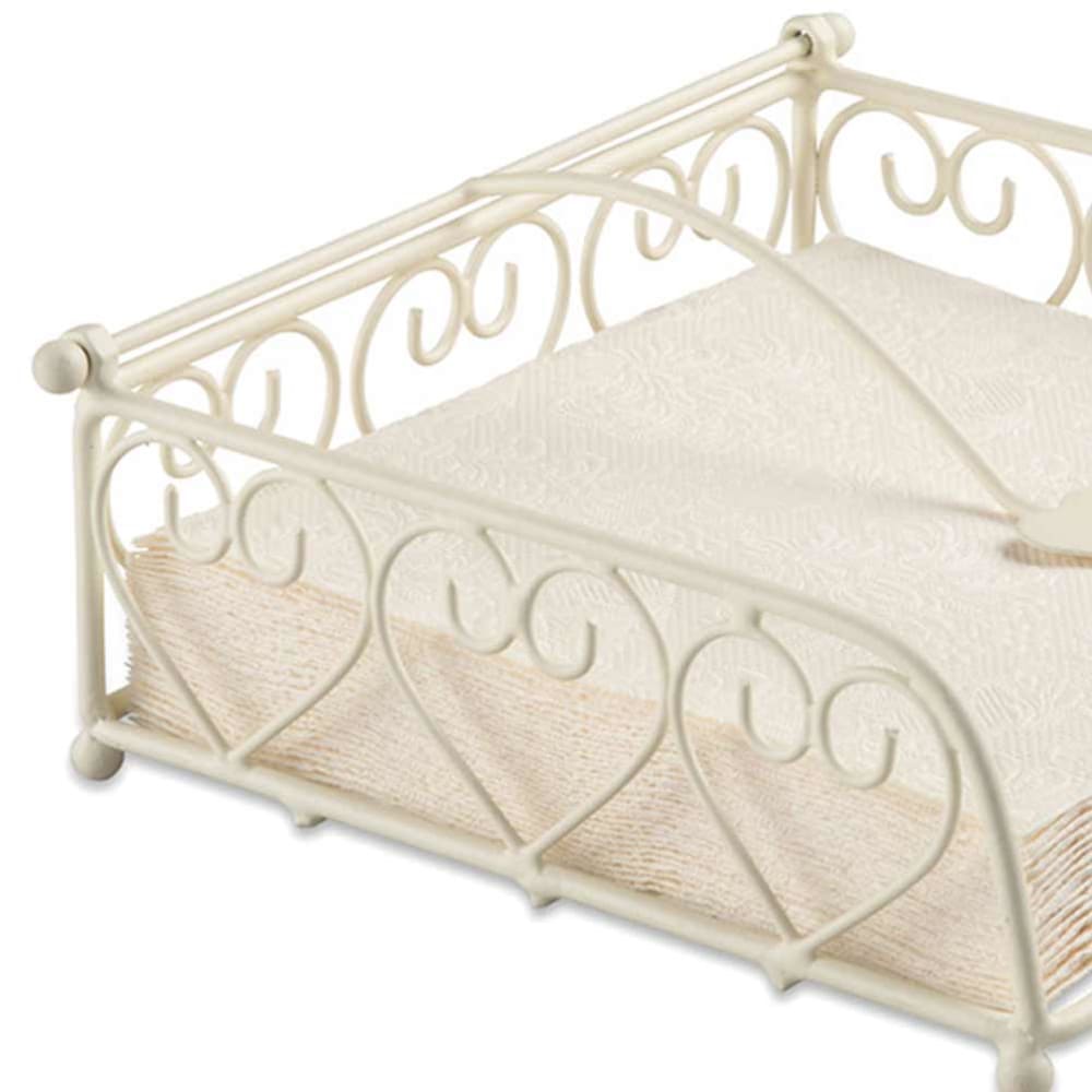 Support à serviettes en papier coeurs - Maisons du Monde