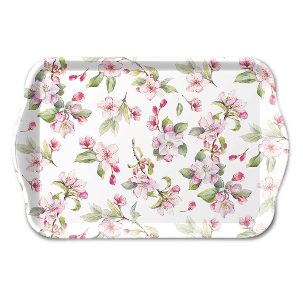 Petit plateau rectangulaire fleurs de cerisier Petit plateau rectangulaire fleurs de cerisier