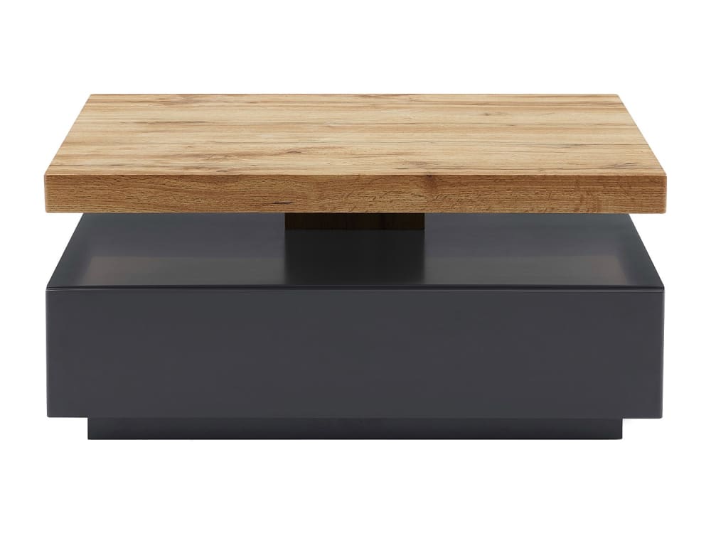 Table basse mdf gris anthracite