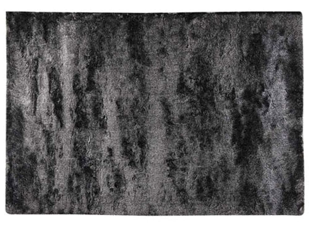 Tapis de salon polyester gris anthracite 160x230 cm