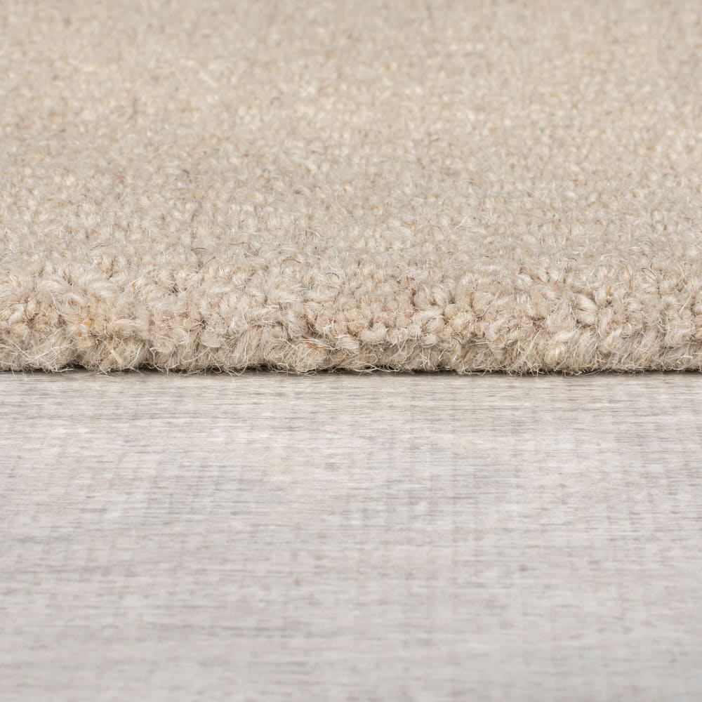 Tapis en laine verte, bleue et beige 200x290cm — vue 4
