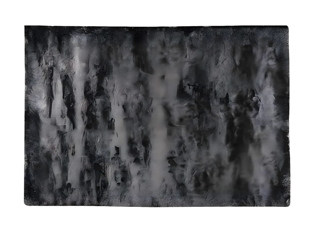 Tapis de salon polyester gris anthracite 200x290 cm