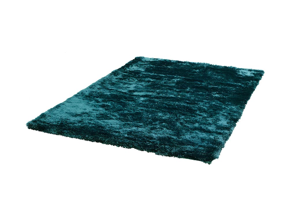 Tapis de salon polyester vert émeraude 160x230 cm — vue 3