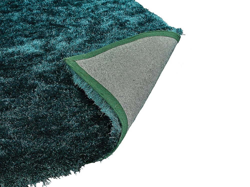 Tapis de salon polyester vert émeraude 160x230 cm — vue 4