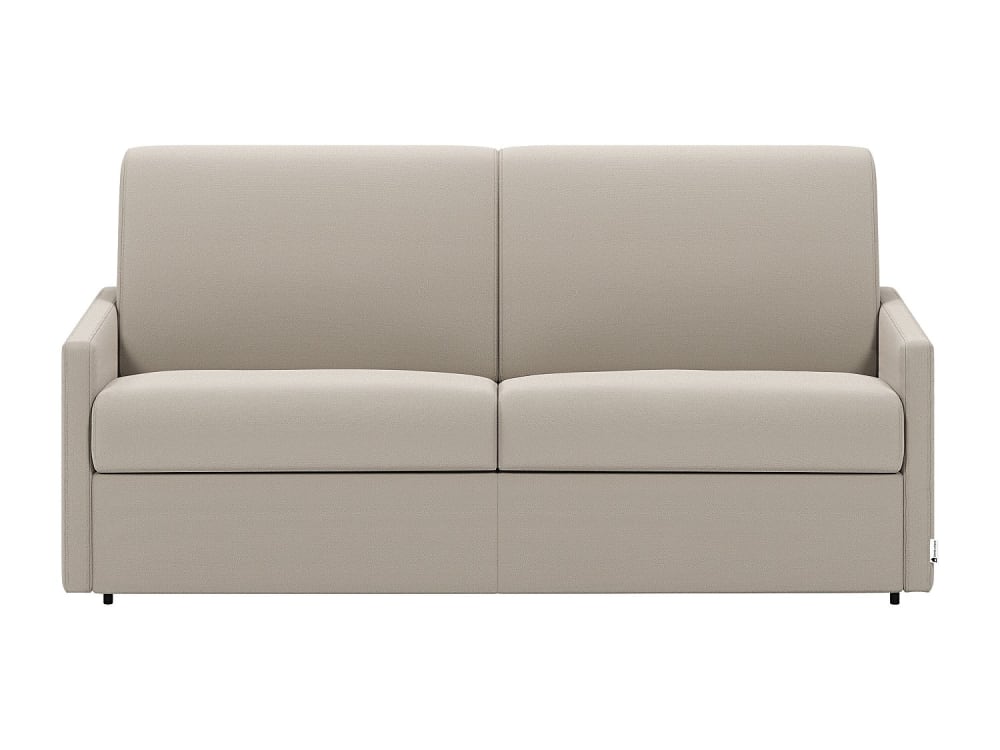 Canapé convertible  2 places beige