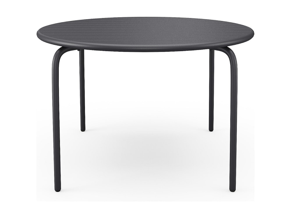 table de jardin acier - gris