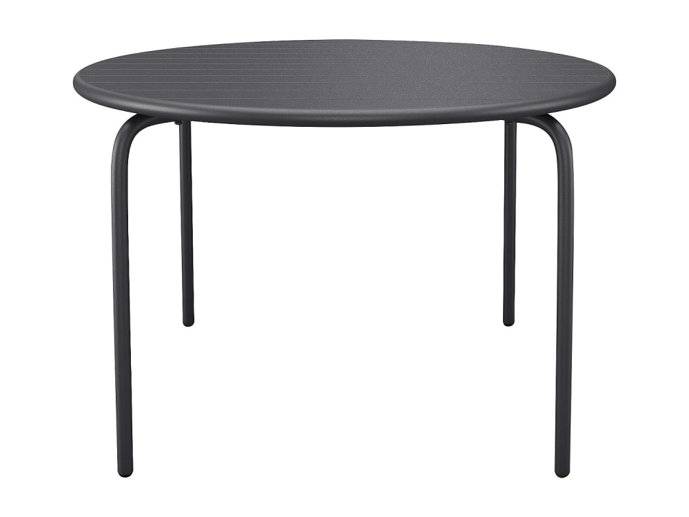 table de jardin acier - gris