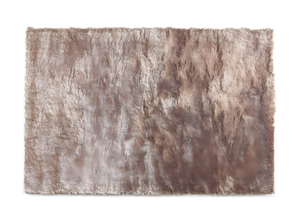 Tapis de salon taupe 120x170 cm