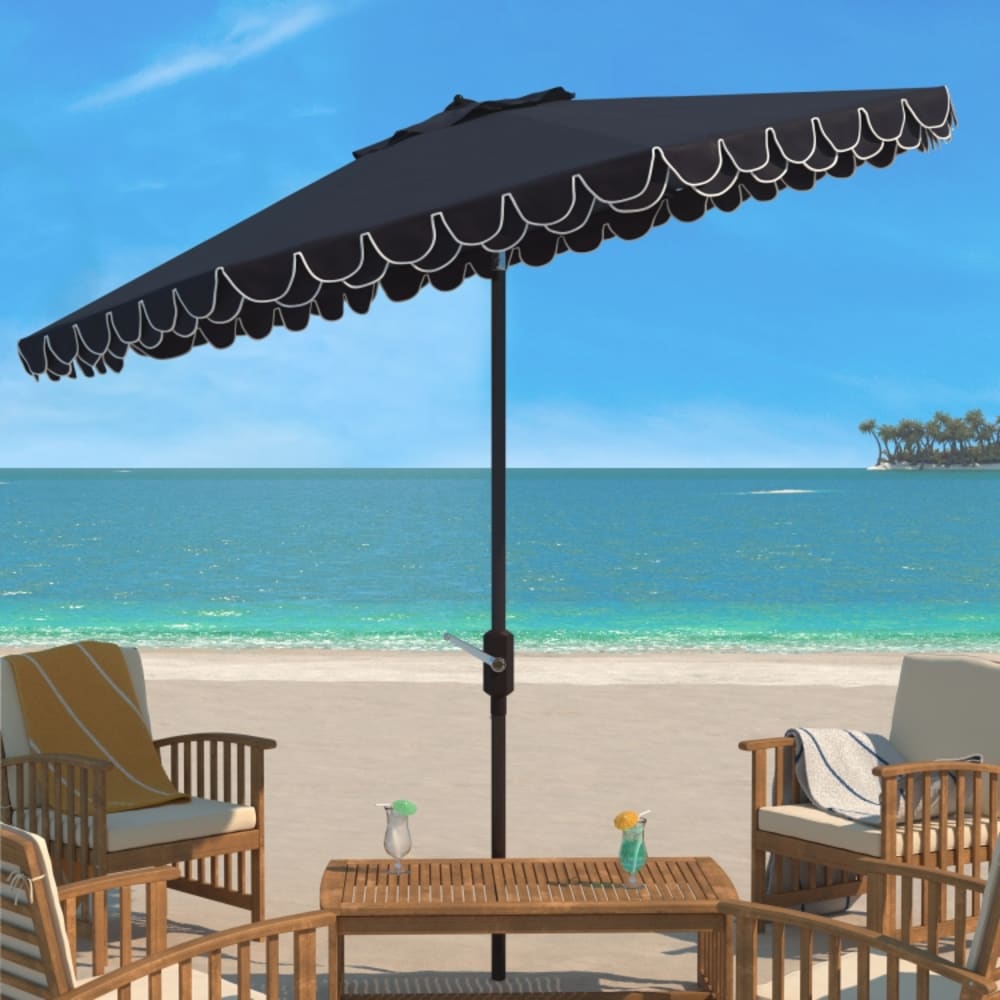 Safavieh Regenschirm aus Metall, Marineblau style seaside - Metall