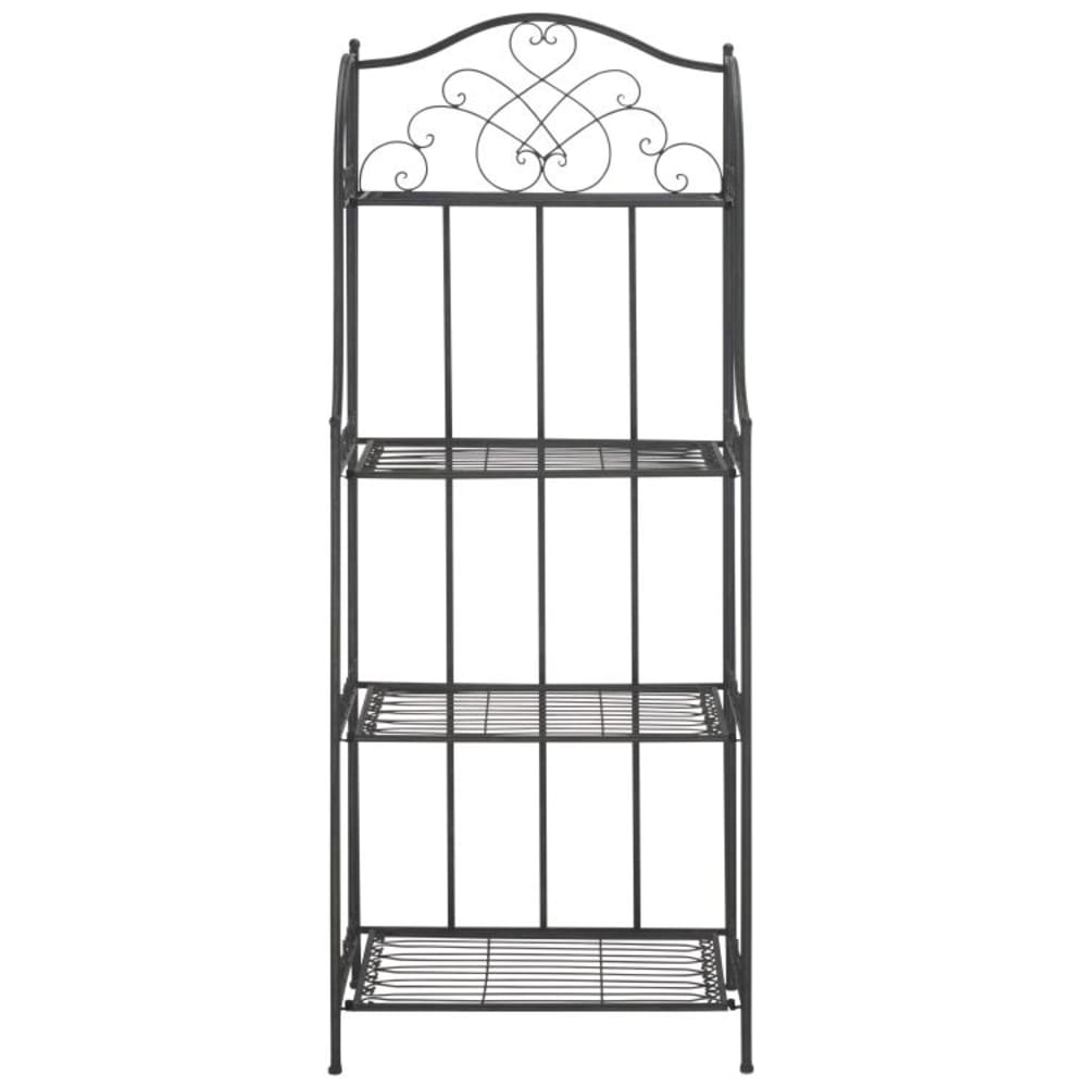 Etagère en fer noir