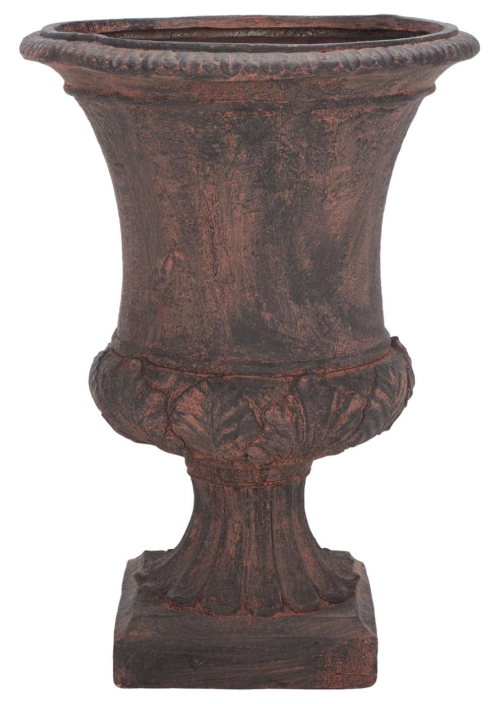 Jardinière en fer marron