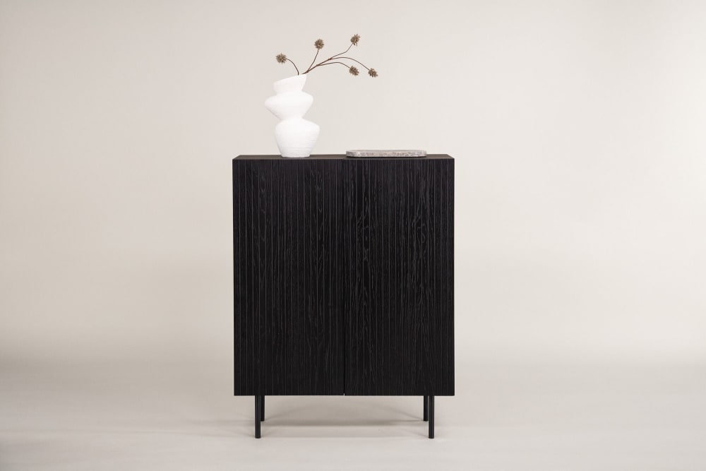 Highboard Björkön, Schwarz - Maisons Du Monde