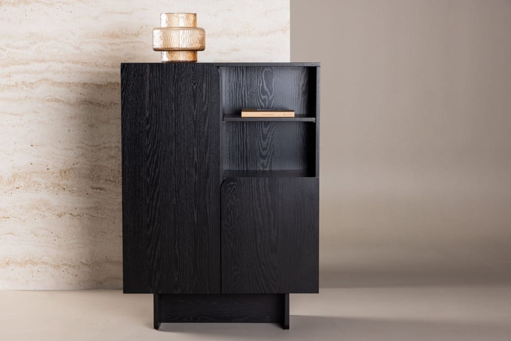 Highboard Tyresö, Schwarz - Maisons Du Monde
