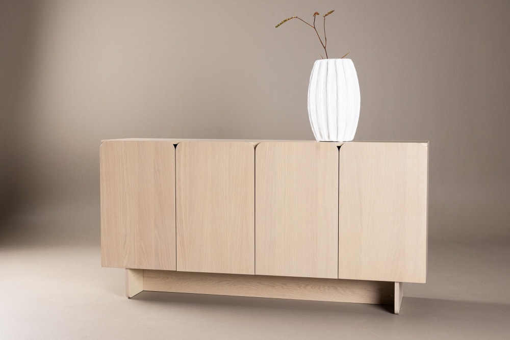 Sideboard Tyresö 160cm, Cremeweiß - Maisons Du Monde