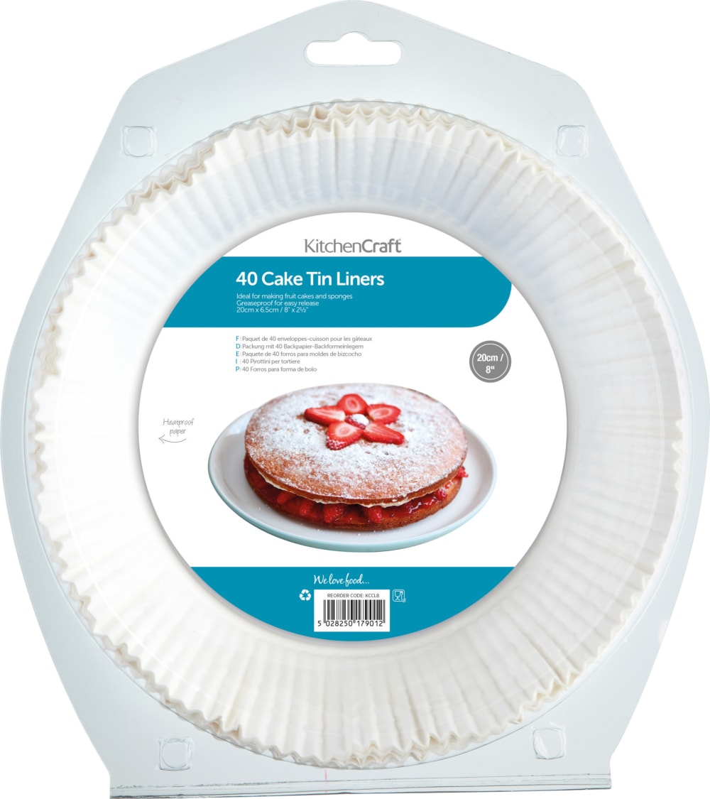 Packung mit 40 Kuchenformen 21cm Weiß - Maisons Du Monde