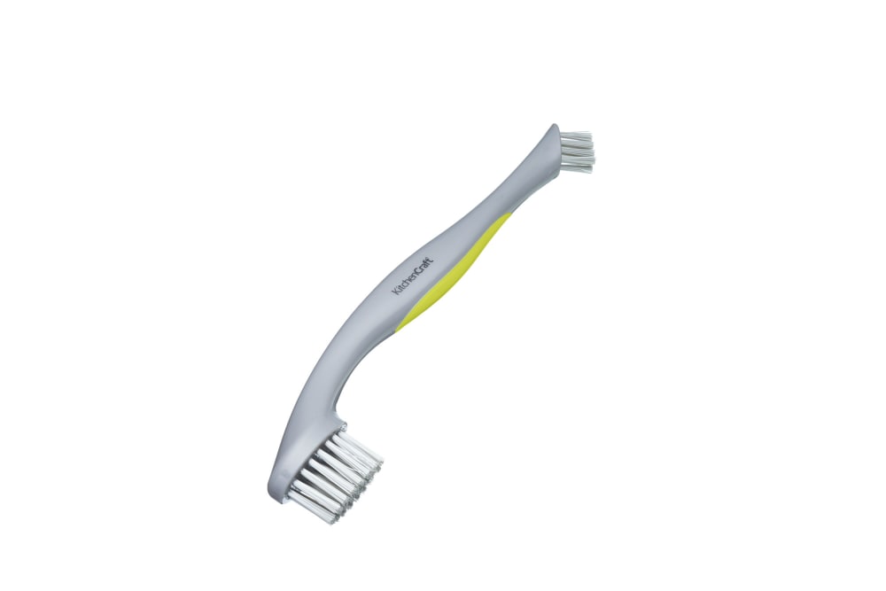 KitchenCraft Waschbürste Silikon Grau 3 x 28 x 5.5cm Grau Silikon-organosiloxan
