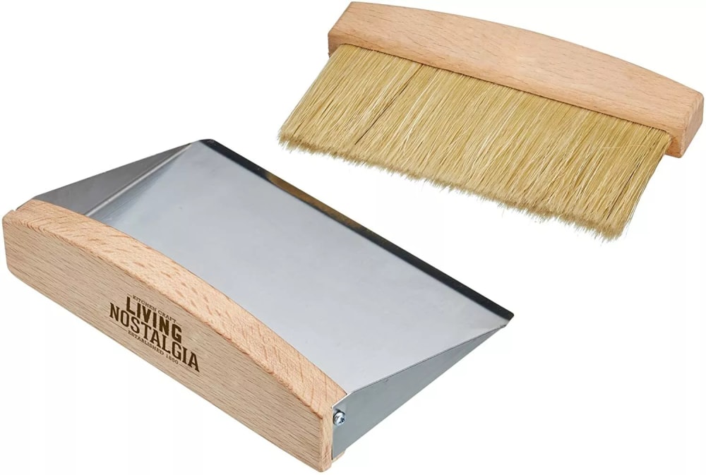 KitchenCraft Kehrschaufel & Bürste Edelstahl Braun Braun Edelstahl
