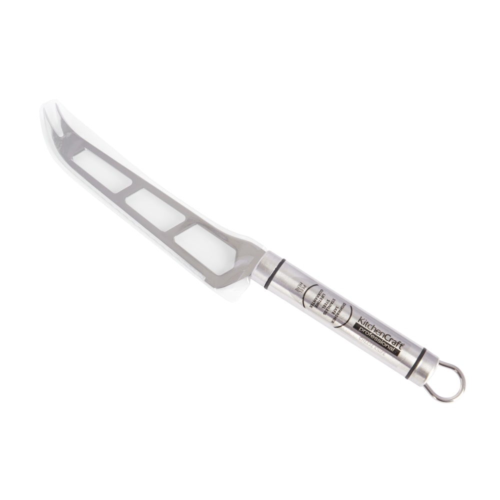 KitchenCraft Käseschneider Oval Edelstahl Silber Silber Edelstahl