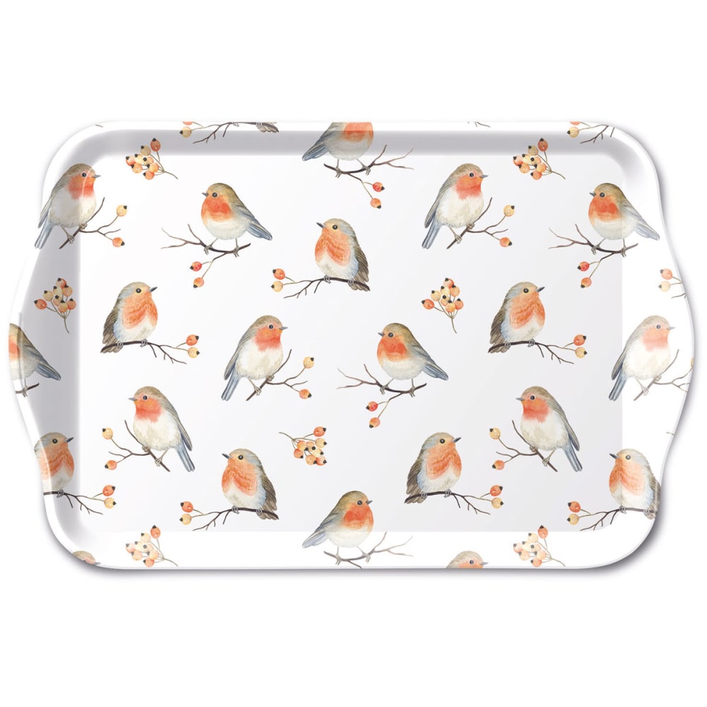 Mini plateau vide-poche rectangulaire petits oiseaux Mini plateau vide-poche rectangulaire petits oiseaux