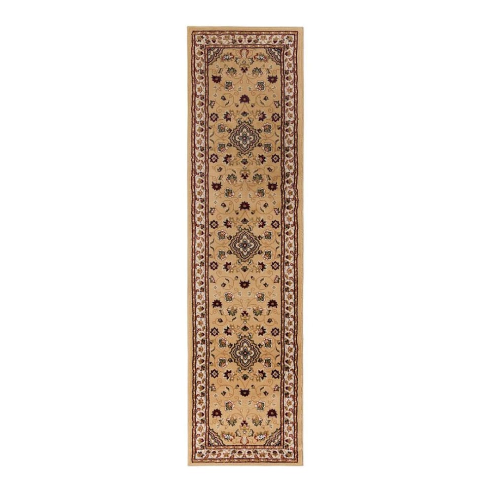 Tapis de couloir beige 66x300cm