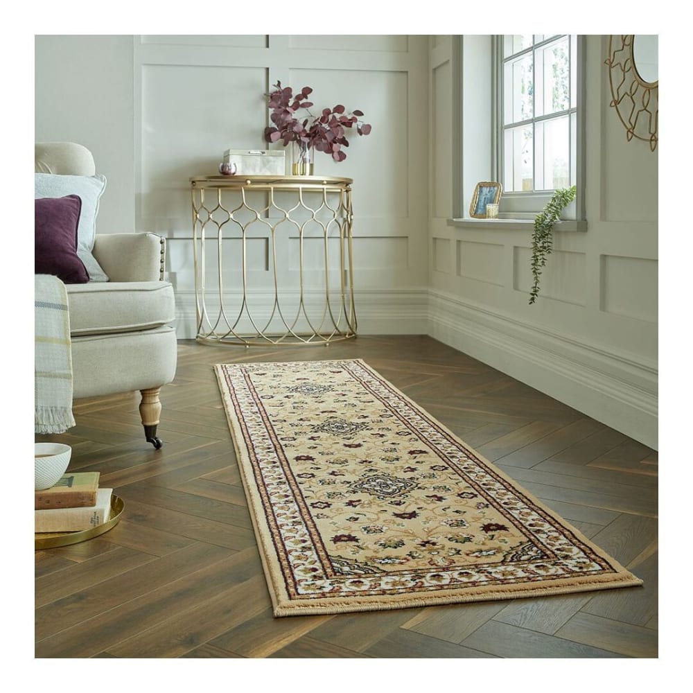 Tapis de couloir beige 66x300cm — vue 3