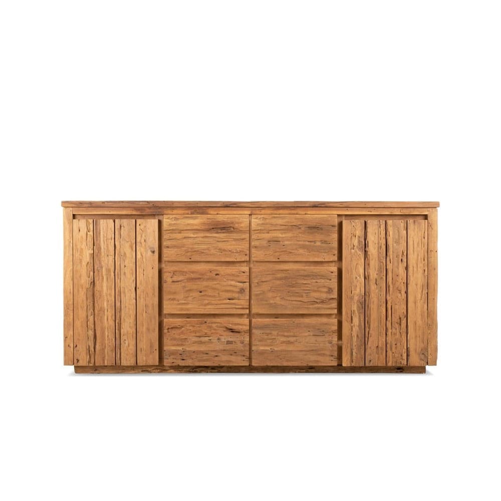 Benoa Sideboard Bridge 200cm, Hellbraun - Holz