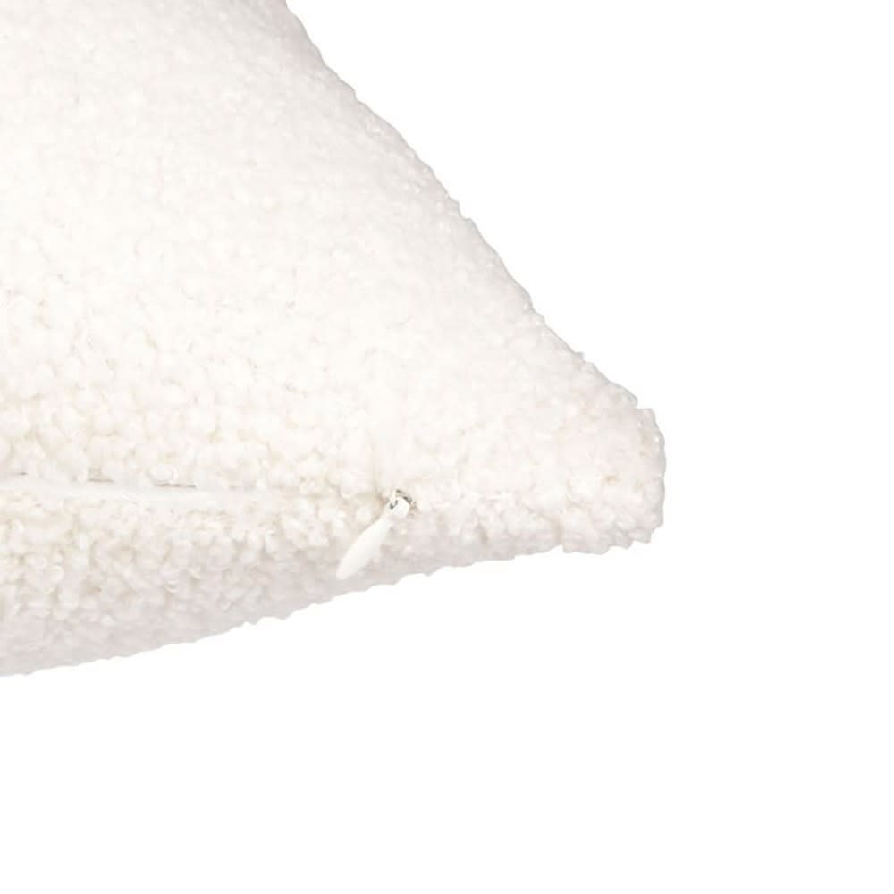Housse de coussin blanc[ ]polyester[ ]40 x 40cm — vue 4