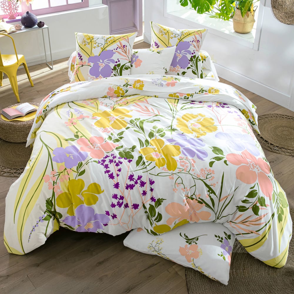 Housse de couette en coton multicolore 260x240cm