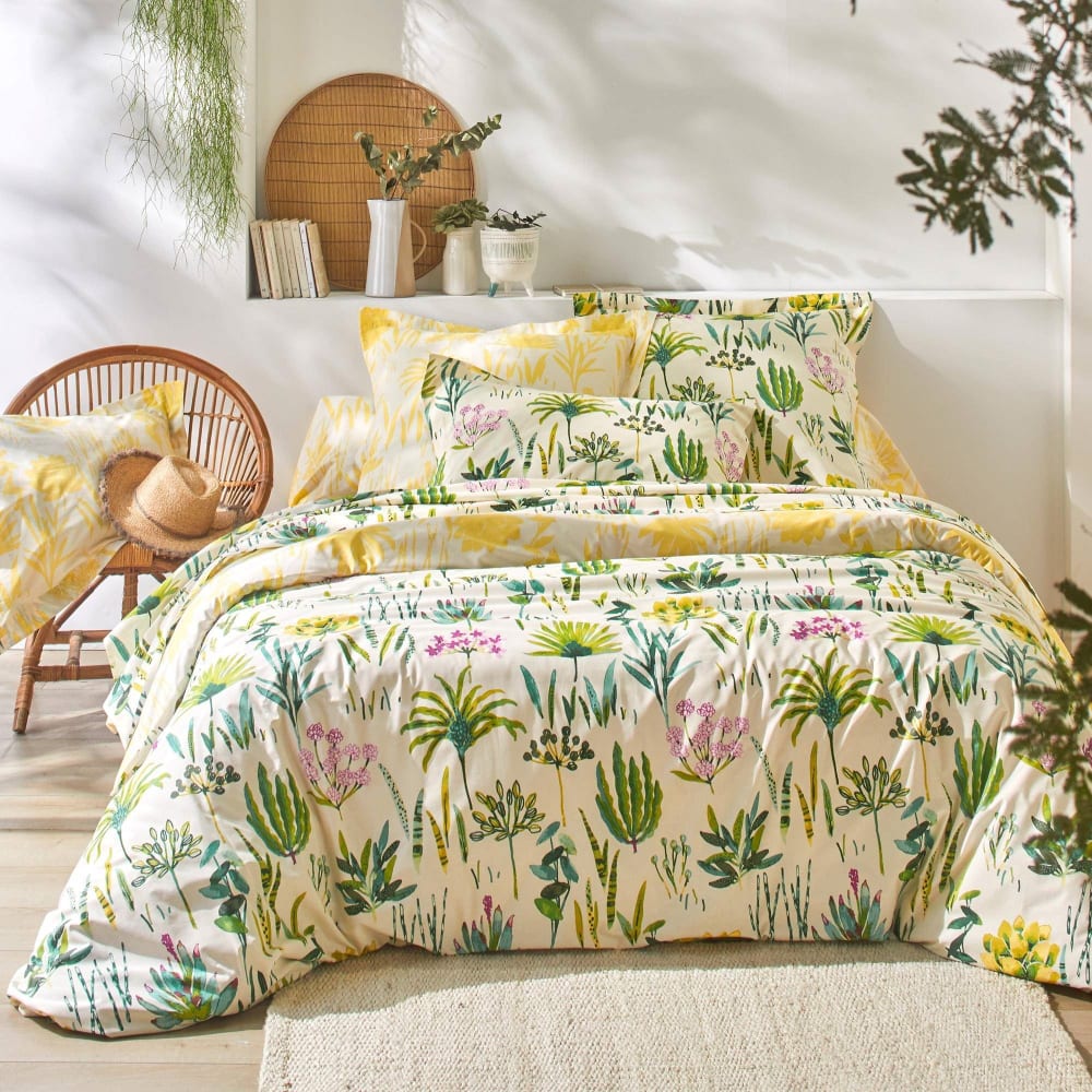 Housse de couette en coton multicolore 240x220cm