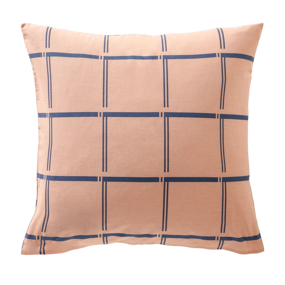 Taie sac en coton rose 50x70cm