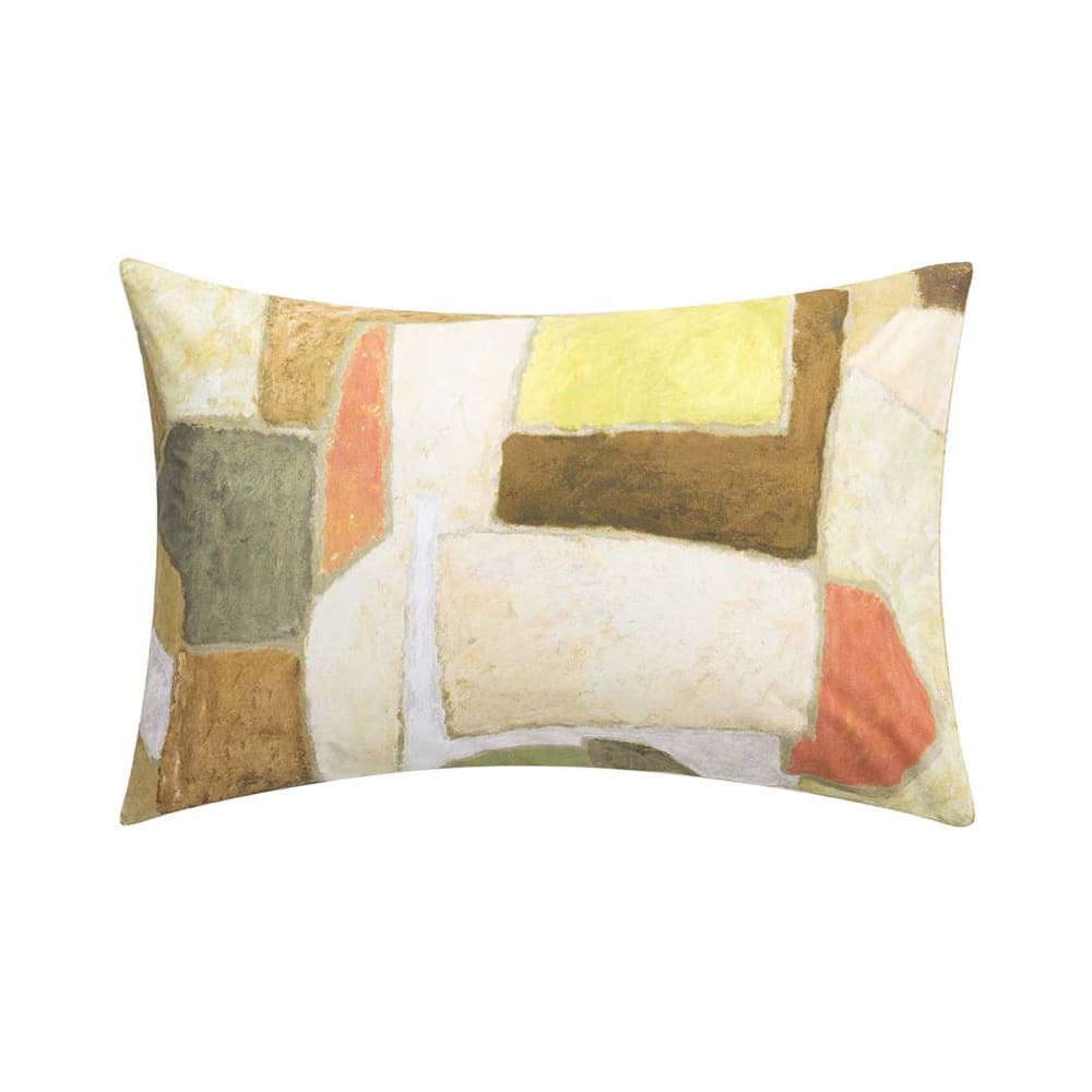 Taie d'oreiller en percale de coton multicolore 50x75cm