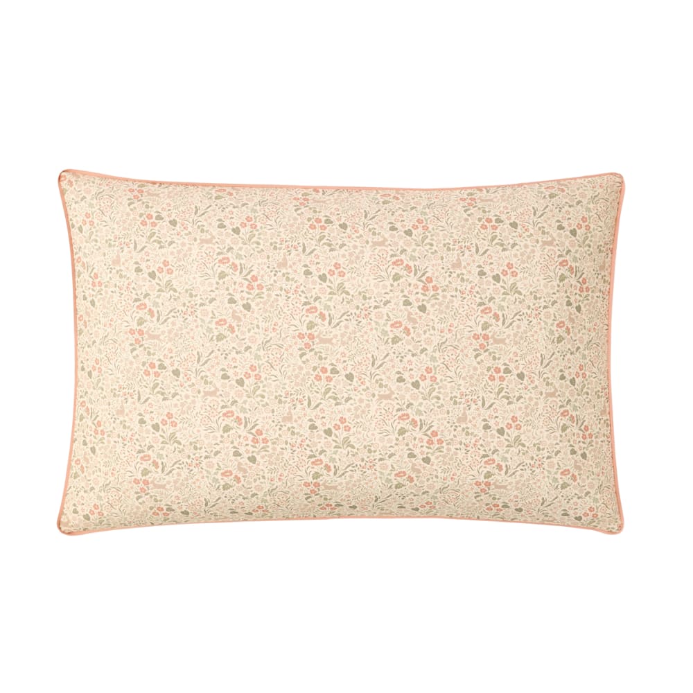 Taie d'oreiller en percale de coton multicolore 50 x 75 cm