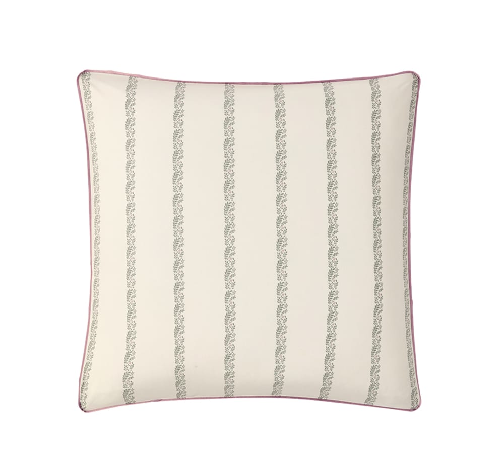 Taie d'oreiller en percale de coton Blanc 65 x 65 cm