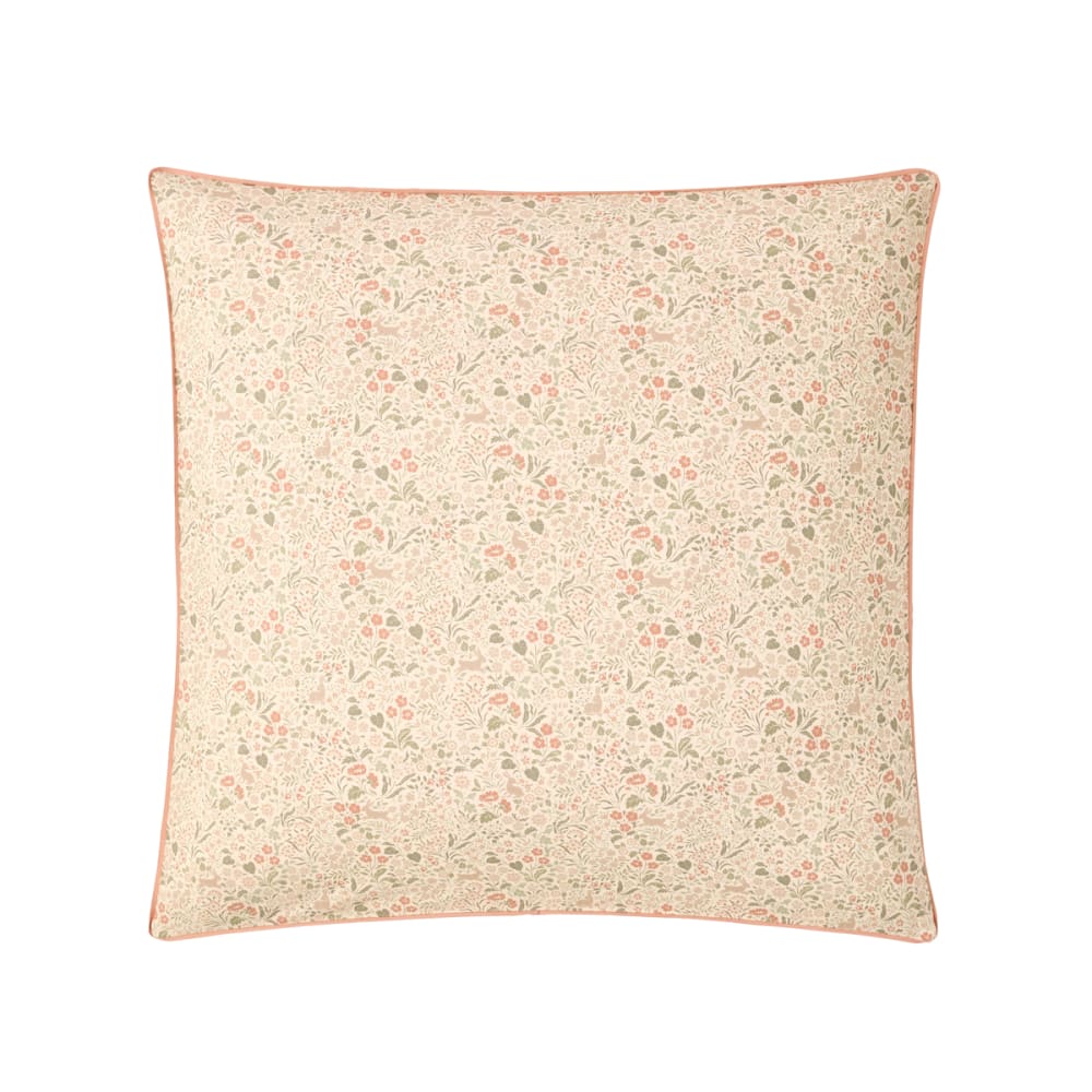 Taie d'oreiller en percale de coton multicolore 65 x 65 cm