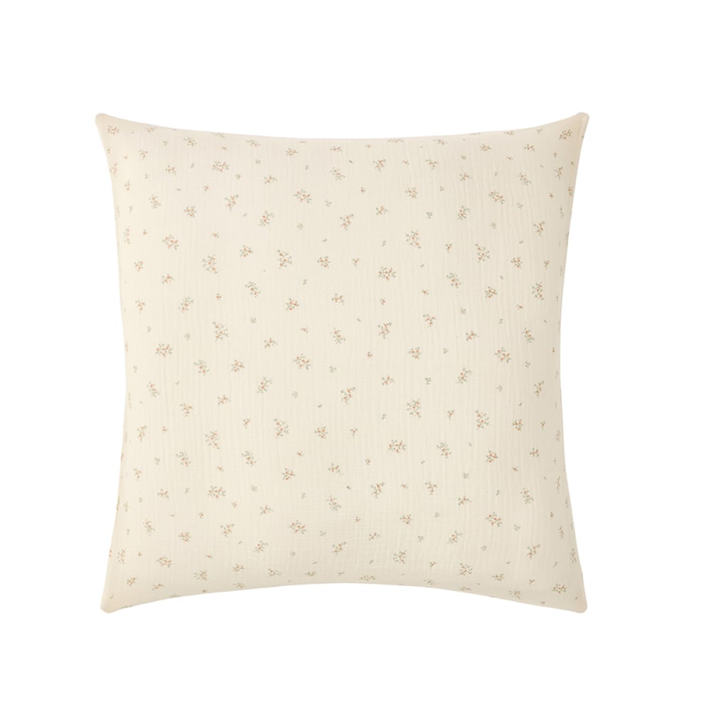 Taie d'oreiller en gaze de coton Beige 65 x 65 cm