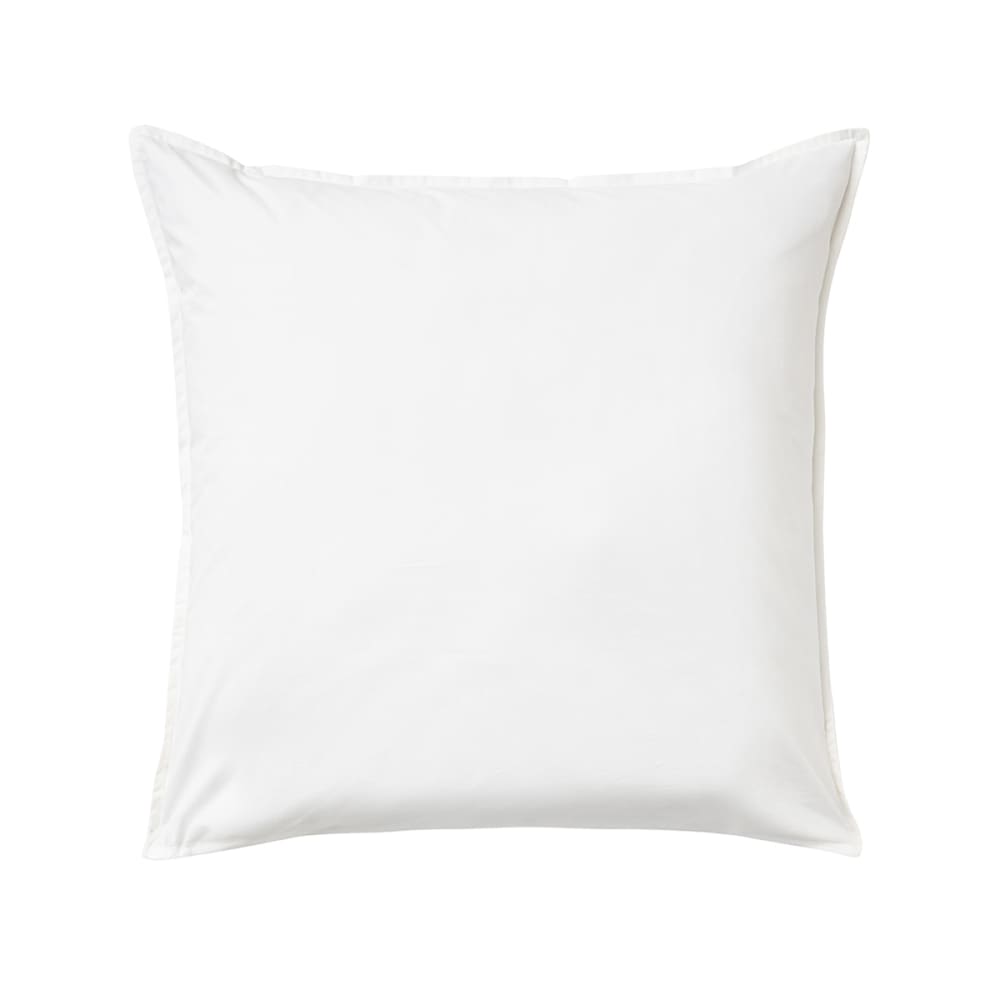 Taie d'oreiller en percale de coton vert 65 x 65 cm — vue 3