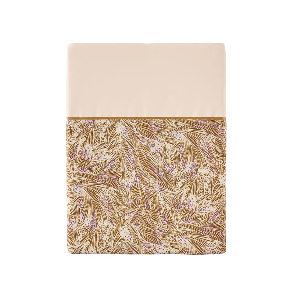 drap plat en satin de