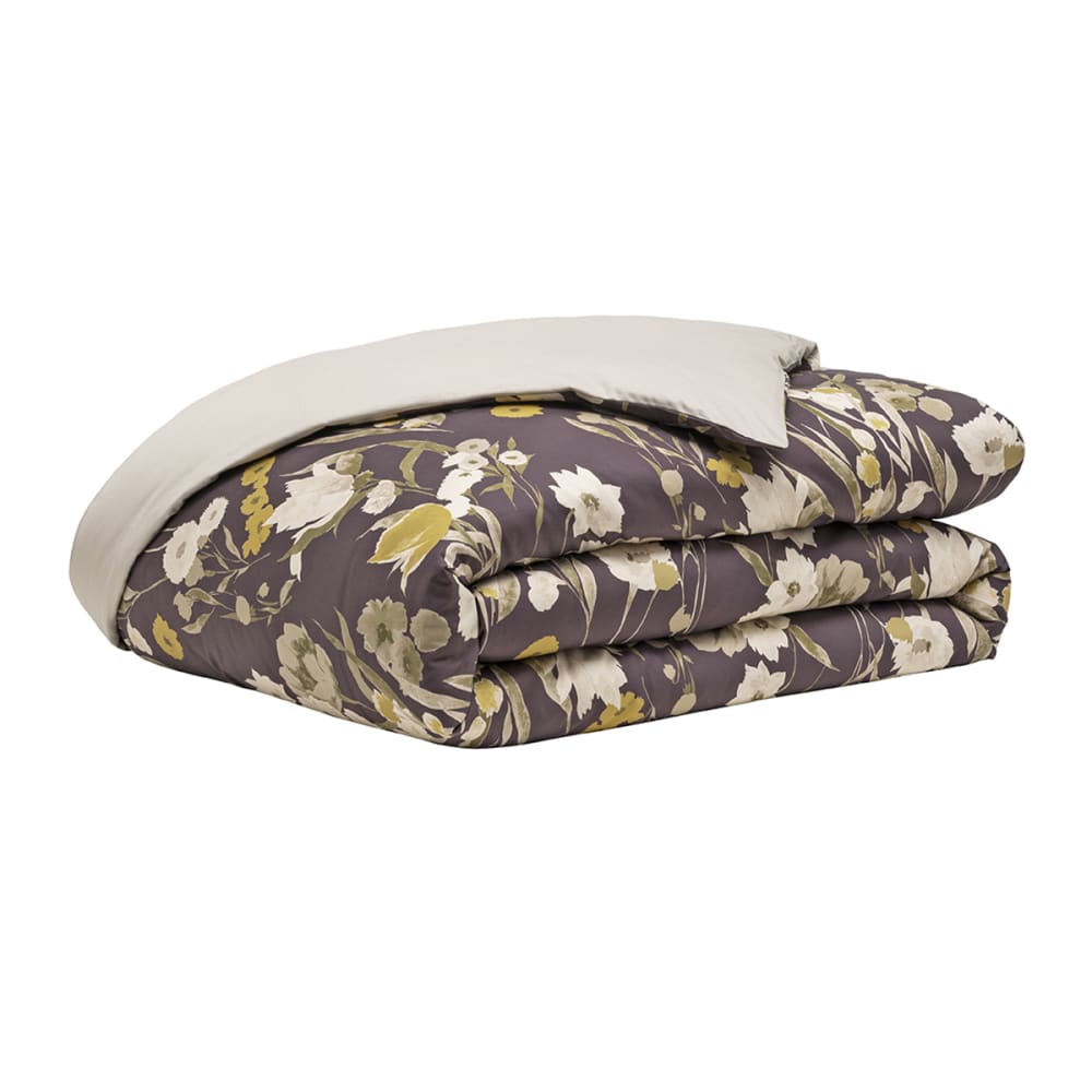 Housse de couette en satin de coton violet 260x240 — vue 3
