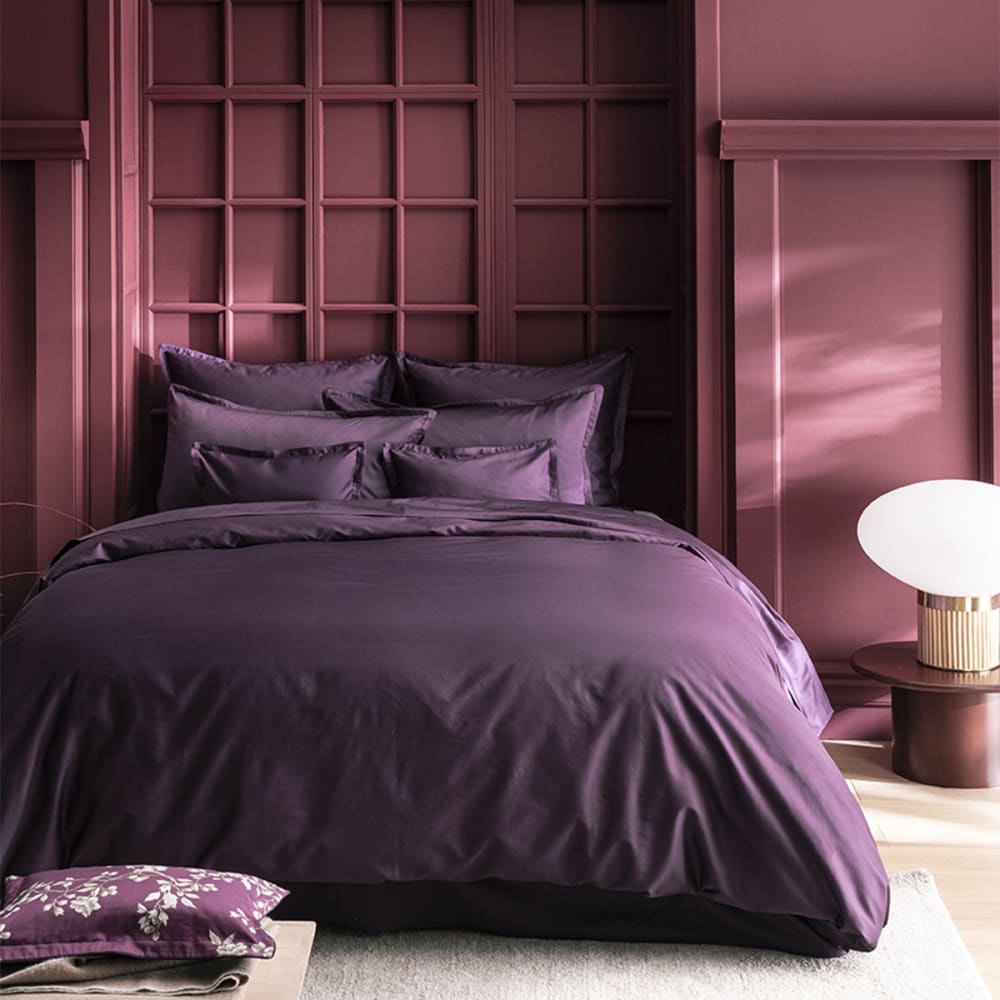 Housse de couette en - violet