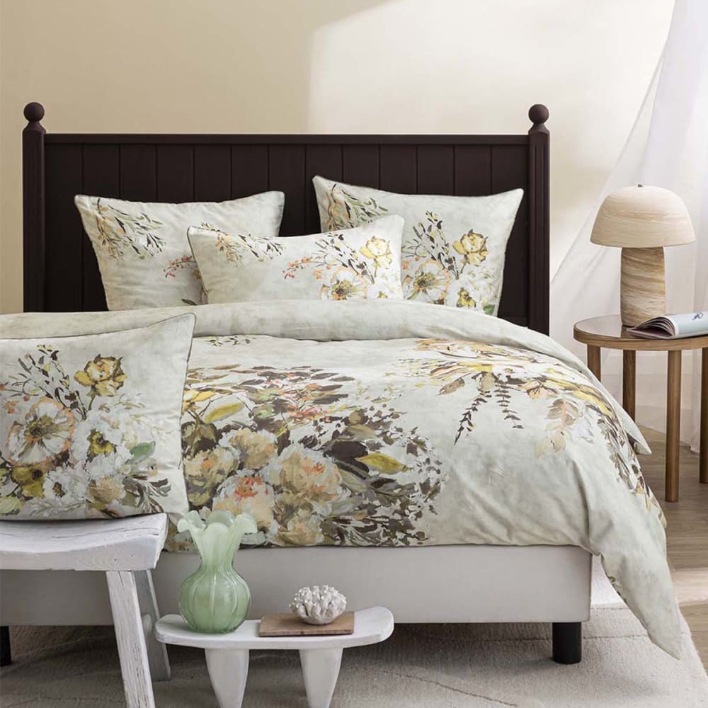 Housse de couette en satin de coton multicolore 260x240cm
