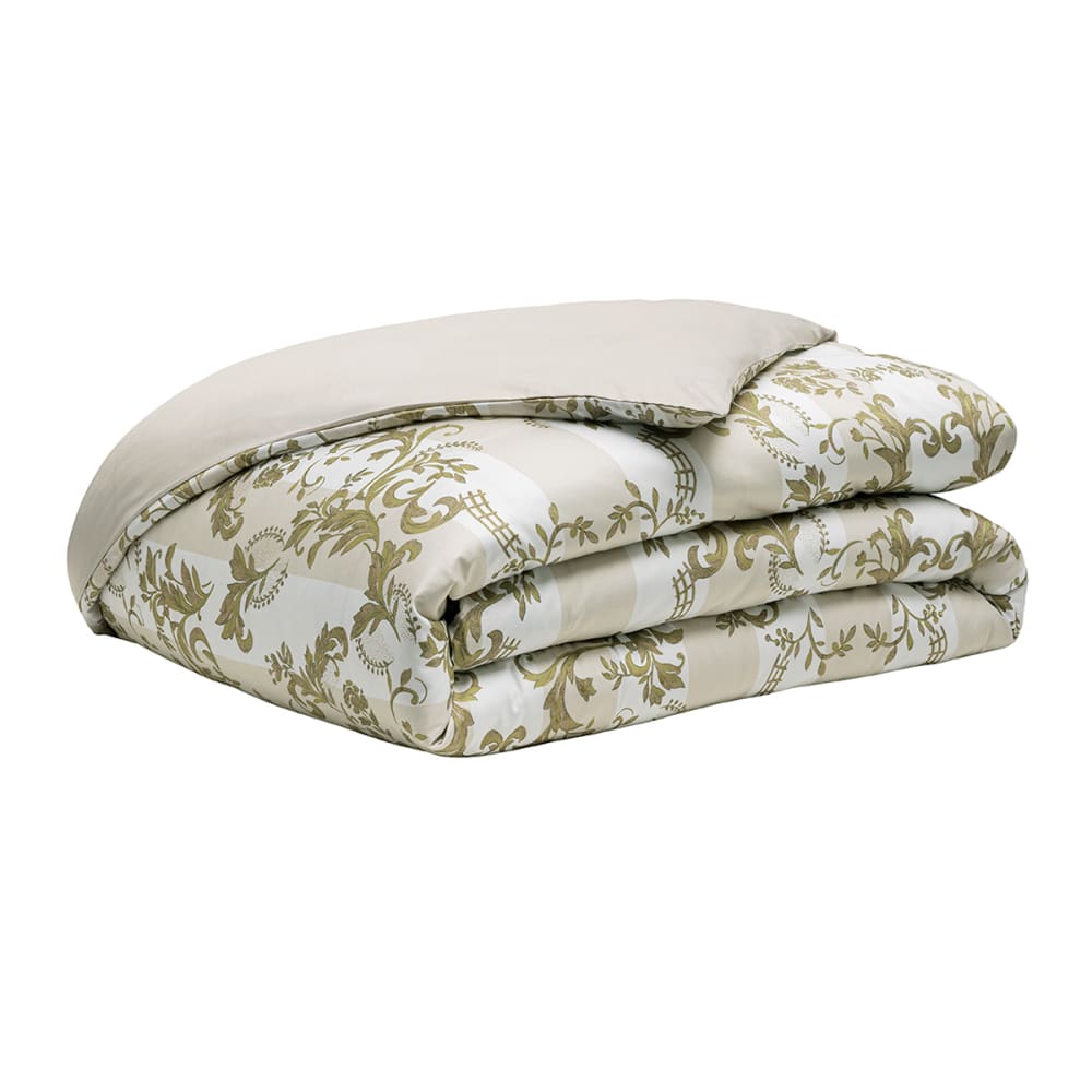 Housse de couette en satin de coton blanc 260x240 — vue 3