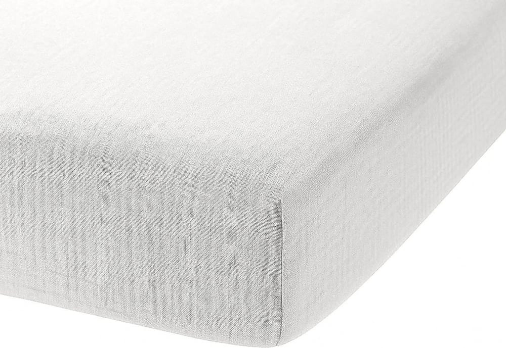 Drap housse en gaze de coton chantilly 160x200 cm
