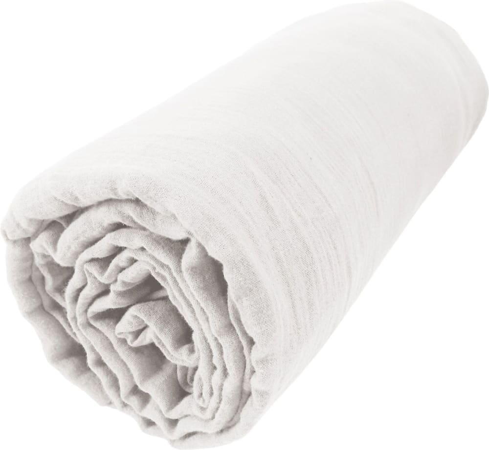 Drap housse en gaze de coton chantilly 160x200 cm — vue 3