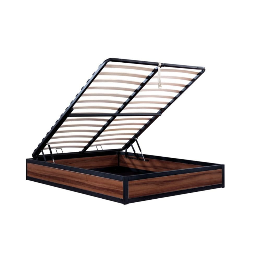 Lit coffre style industriel