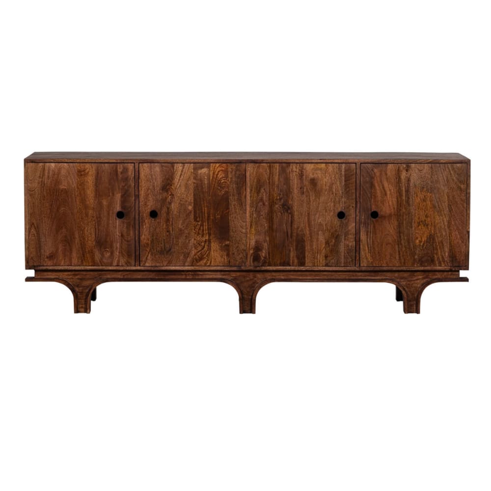 Buffet 4 portes en bois massif L200