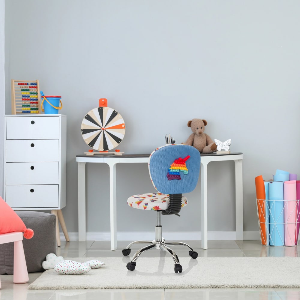 Kinderdrehstuhl aus Stoff, Motiv - Maisons Du Monde