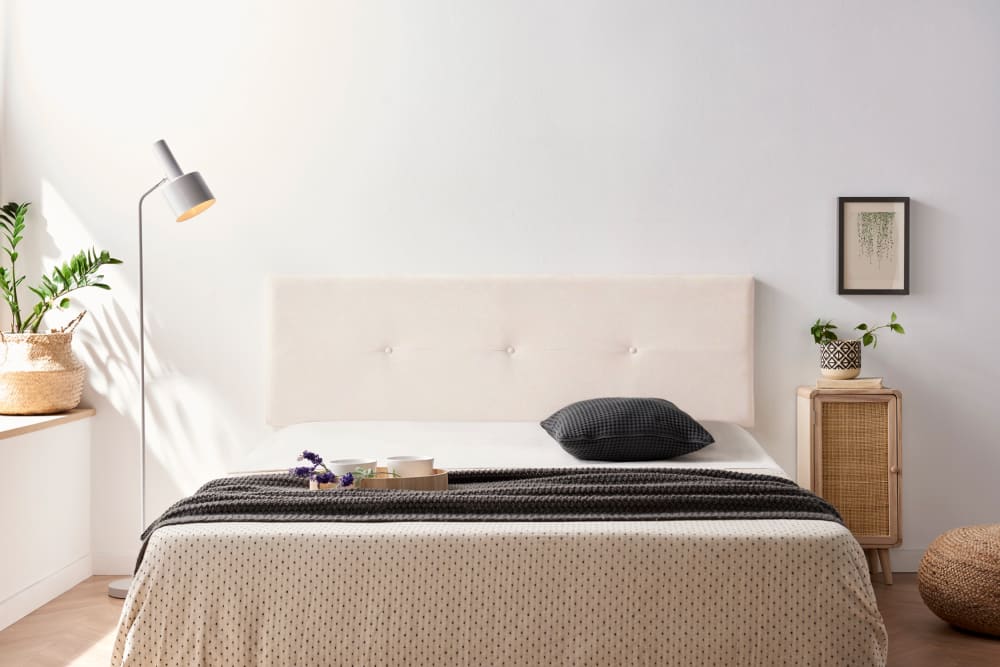Gepolstertes Kopfteil - 115x50x5 cm - Beige - Maisons Du Monde