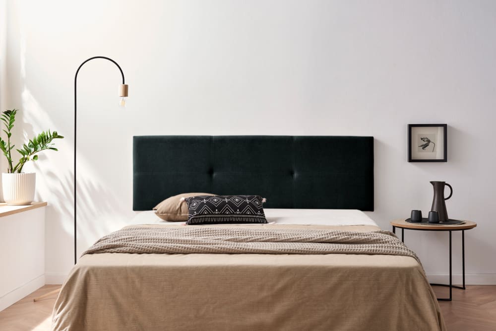 Gepolstertes Kopfteil - 170x50x5 cm - Schwarz - Maisons Du Monde