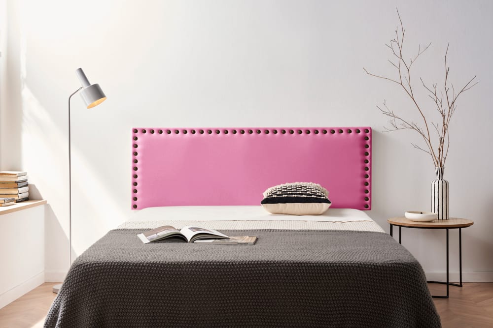 Gepolstertes Kopfteil - 100x55x8 cm - Rosa - Maisons Du Monde