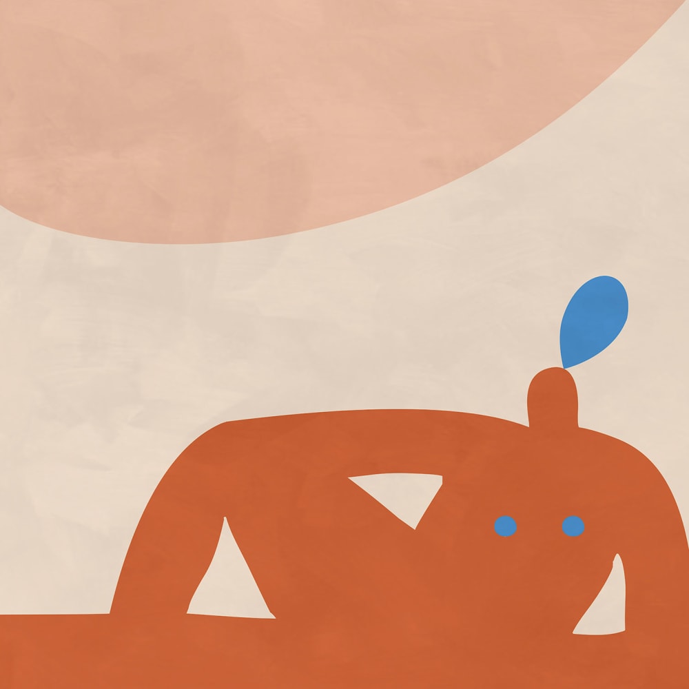 Tableau miss terracotta imprimé sur toile 80x80 cm